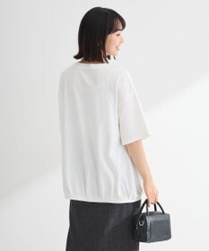 Green Parks カレッジロゴ刺繍５分袖チュニック