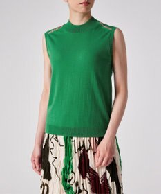 Paul Smith パイピングストライプ ノースリーブ ニット