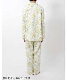 Wing パジャマ 長袖 長ズボン 綿混(本体) あったか レディース EP6016 ウイング／ワコール