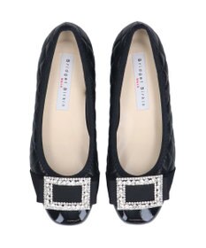 Bridget Birkin ＜3E＞【Bridget Birkin Walk】キルティングビジューリボンウォーキングパンプス