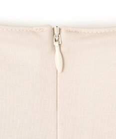 23区 S 【洗える】ブラウスライクジャージー タックディテール カットソー