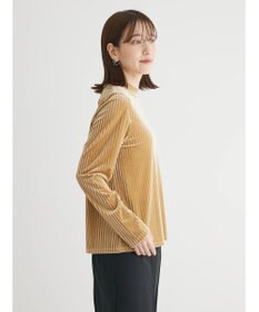 Green Parks ・ＳＵＧＡＲ　ＳＰＯＯＮ　ベロアストライプハイネック