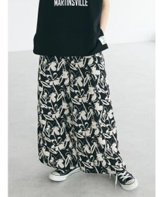 CRAFT STANDARD BOUTIQUE アートフラワーシャーリングパンツ