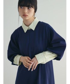 Green Parks armonia. 袖ボリュームポンチワンピース