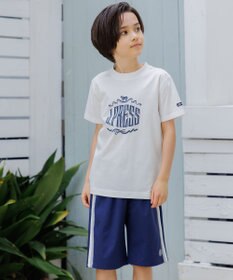 J.PRESS KIDS 【140-170cm】 50/2天竺ロゴＴシャツ