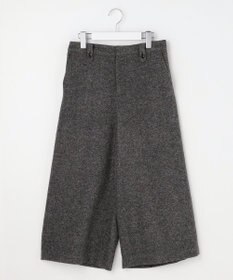 J.PRESS LADIES シルクネップツイード クロップド パンツ