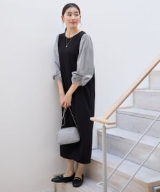 ANY 【洗濯機可】コンビネーションワンピース