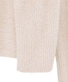 earth music&ecology SET2点チャーム付きシャギーニット＋インナー