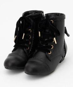 ANY KIDS 編み上げブーツ