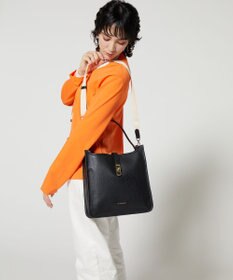 LA BAGAGERIE スクエアレザー2WAYショルダーバッグ