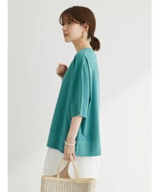 Green Parks 接触冷感裾リブＴシャツ