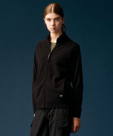 JOSEPH ABBOUD MOUNTAIN 【軽量/ソフト】ニットフリース スタンド ジップ ニット