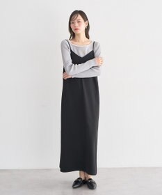 earth music&ecology SET2点チュール＆キャミワンピース