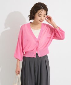 CRAFT STANDARD BOUTIQUE シアーニットカーディガン