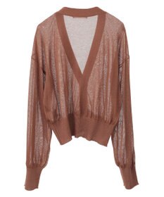 CRAFT STANDARD BOUTIQUE シアーニットカーディガン