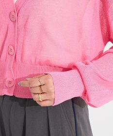 CRAFT STANDARD BOUTIQUE シアーニットカーディガン