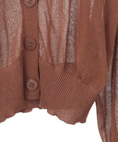 CRAFT STANDARD BOUTIQUE シアーニットカーディガン