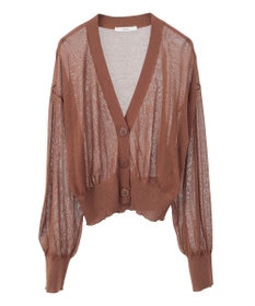 CRAFT STANDARD BOUTIQUE シアーニットカーディガン