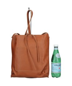 INTER-CHAUSSURES 【ANDREA CARDONE】ミディアムサイズレザートートバッグ