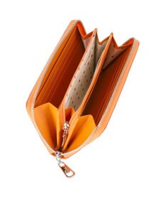 tsumori chisato CARRY ラックスtcネーム ラウンドファスナー長財布