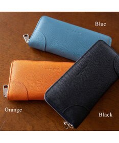 tsumori chisato CARRY ラックスtcネーム ラウンドファスナー長財布