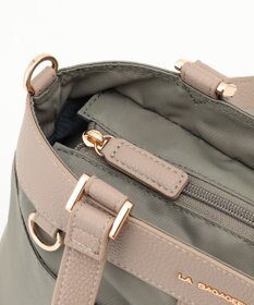 LA BAGAGERIE コンビ2WAYトートバッグ Sサイズ