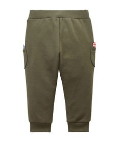 MIKI HOUSE HOT BISCUITS 【80-110cm】 ポケット顔ドン リブ付きスウェットパンツ