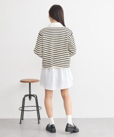 earth music&ecology スポンディッシュポケット付きカーディガン