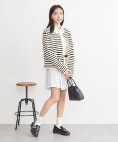 earth music&ecology スポンディッシュポケット付きカーディガン