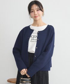 earth music&ecology スポンディッシュポケット付きカーディガン