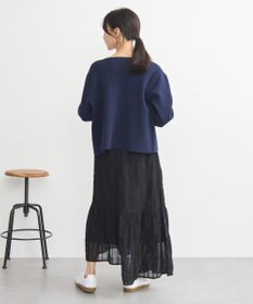 earth music&ecology スポンディッシュポケット付きカーディガン