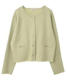 earth music&ecology スポンディッシュポケット付きカーディガン