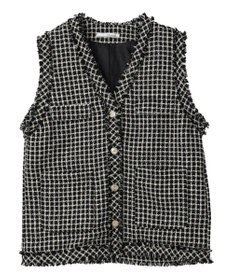 Green Parks ・ＥＬＥＮＣＡＲＥ　ＤＵＥ　ツィードノーカラーベスト