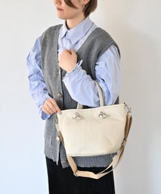 Hekhèr Le Style de Vie 【日本製 / 2WAY】シュリンクレザー ノットハンドバッグ