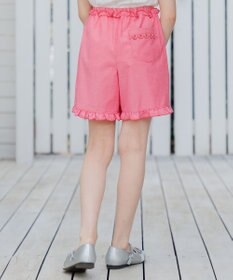 組曲 KIDS 【110-140㎝】 フリルヘムショートパンツ