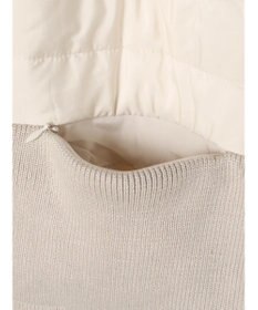 CRAFT STANDARD BOUTIQUE 中綿×ニット切替ジャケット