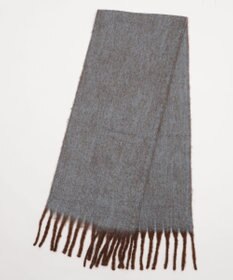 WEGO 【マフラー/ユニセックス着用】ワイドフリンジストール