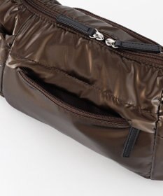 LA BAGAGERIE メタリックドロストポケット　ミニショルダーバッグ