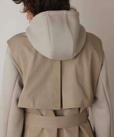 GRACE CONTINENTAL パーカーコンビトレンチ