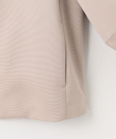 自由区 【ご好評につき追加生産・洗える】グログランノーカラー ジャケット