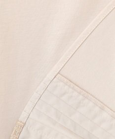 23区 S 【洗える】ブラウスライクジャージー タックディテール カットソー