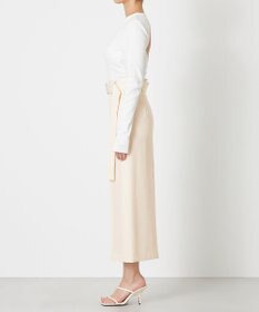 NAVE 【Nave・セットアップ可】ウールポリエステルツイルスカート