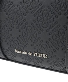 Maison de FLEUR ＦＬＥＵＲモノグラムボストンバッグ