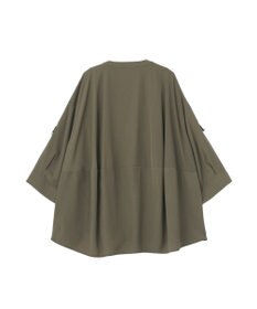 YECCA VECCA 2wayドロストスリーブバンドカラーシャツ