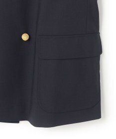 J.PRESS MEN 【J.PRESS ORIGINALS】【UNISEX】Wool Polyester Stretch Toropical 4B Blazer / Baggy-Fit