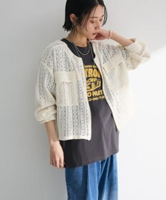 Green Parks Ｉ　レースシャツブルゾン