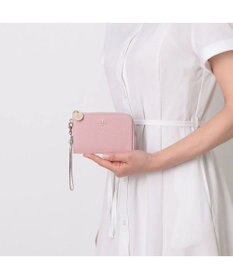 LANVIN en Bleu メラニー キーリング付きマルチケース