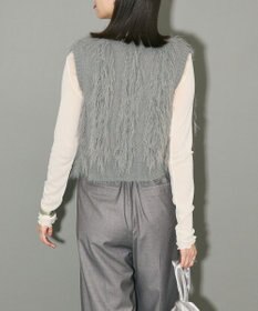 Green Parks フェザーニットベスト