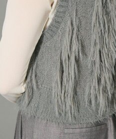 Green Parks フェザーニットベスト