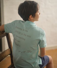 J.PRESS KIDS 【140-170cm】J.エンブロイダリーバックプリント Ｔシャツ